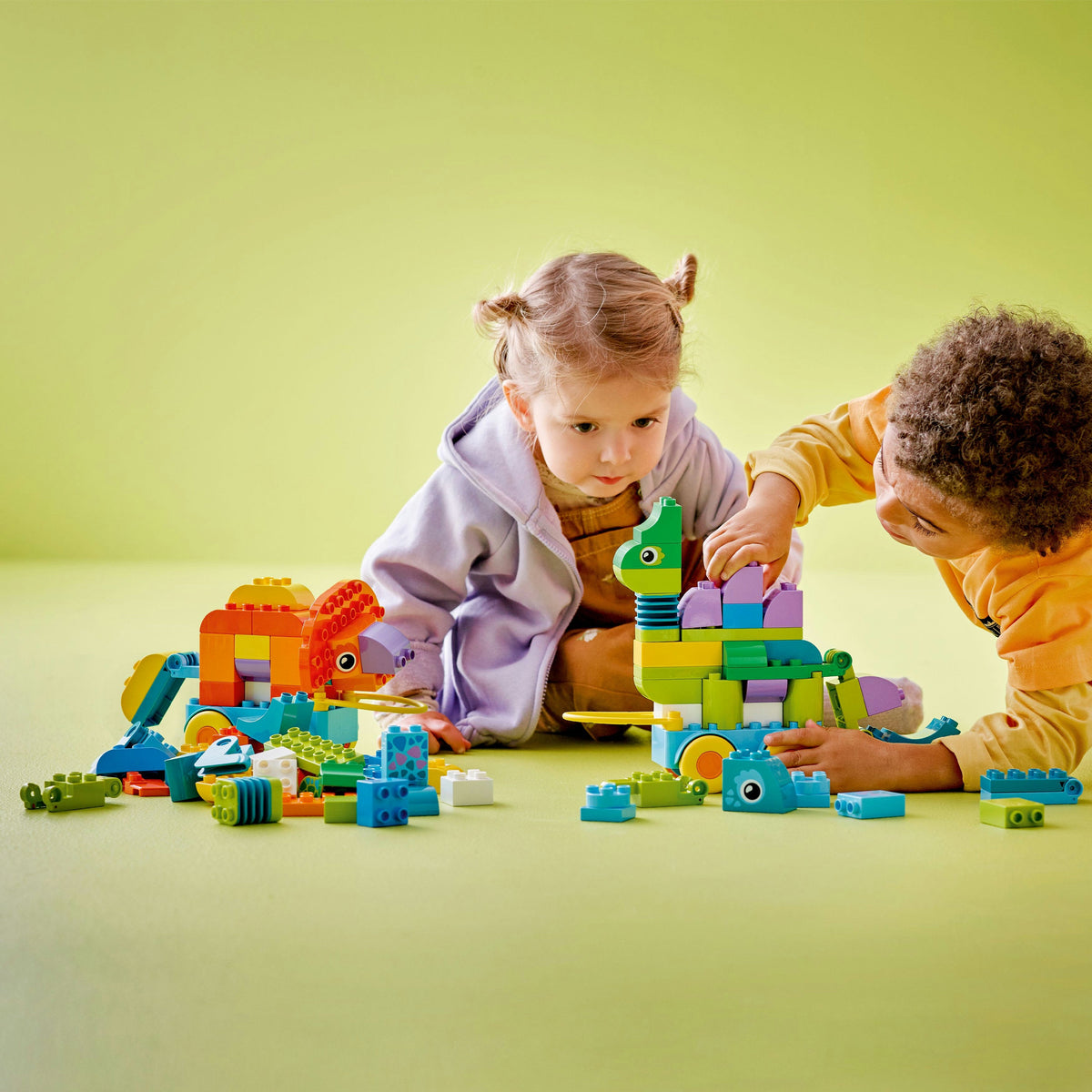 LEGO Duplo 3 in 1 Dinosaurs on Wheels - 10451