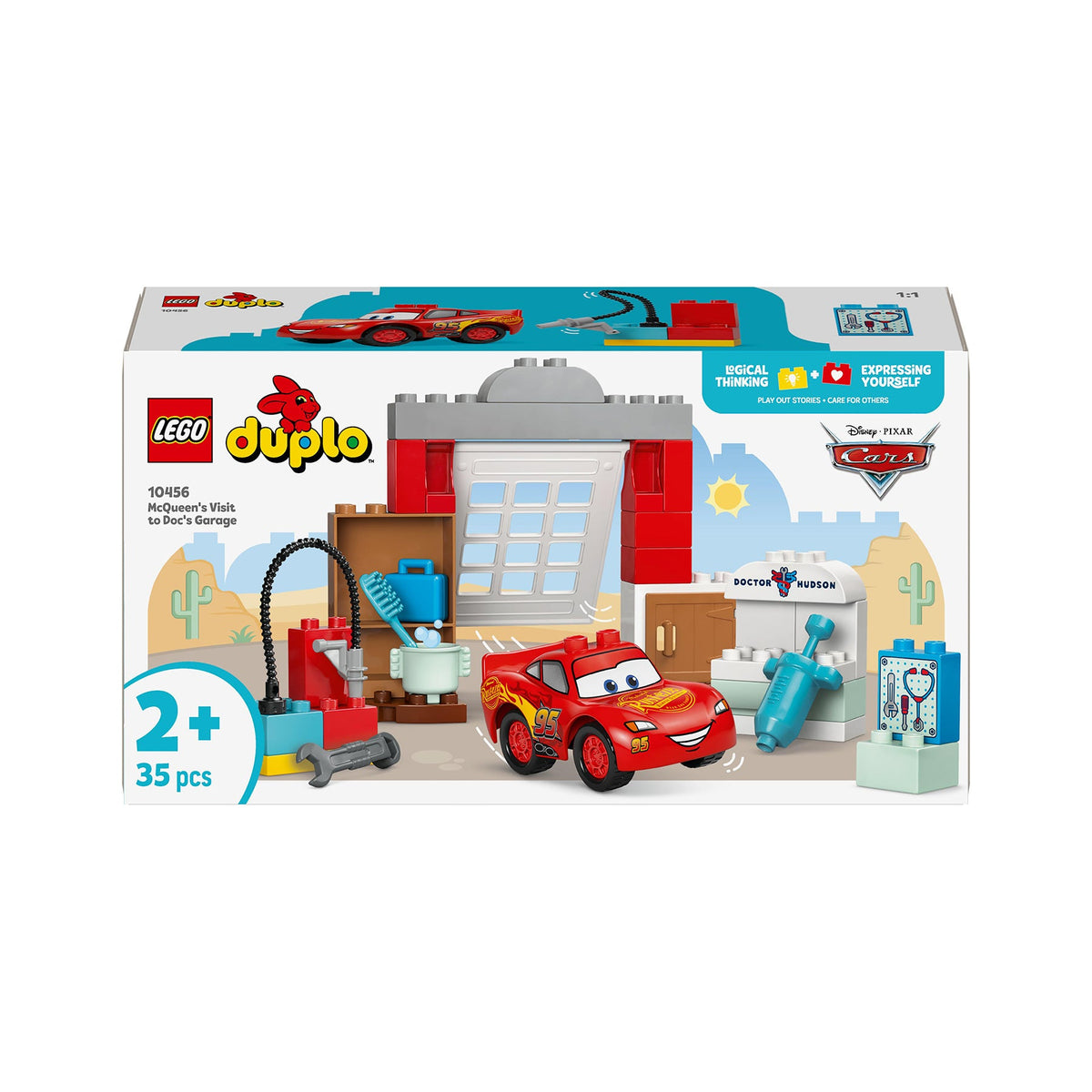 LEGO Duplo McQueen's Visit to Doc's Garage - 10456