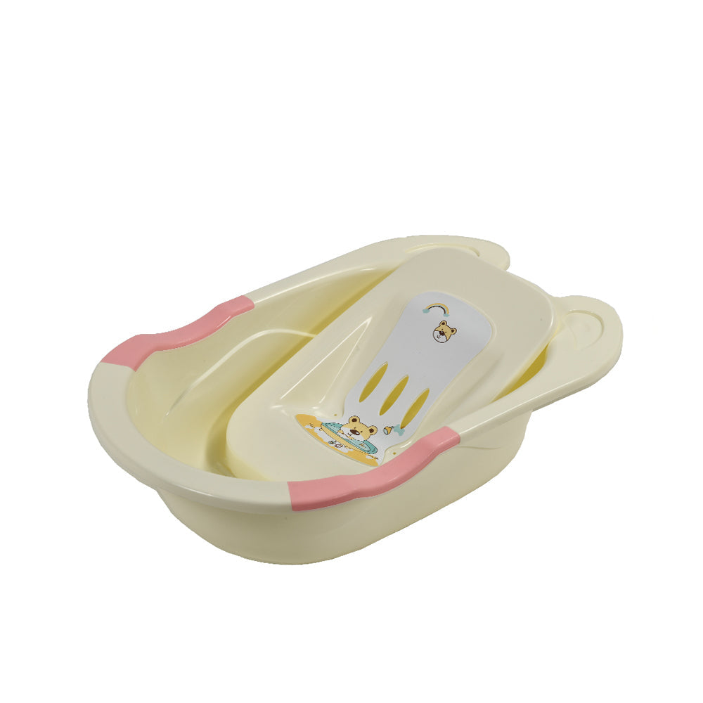 BABY BATH WITH BATHER – 6880/6873, secure and comfortable design for infants.
