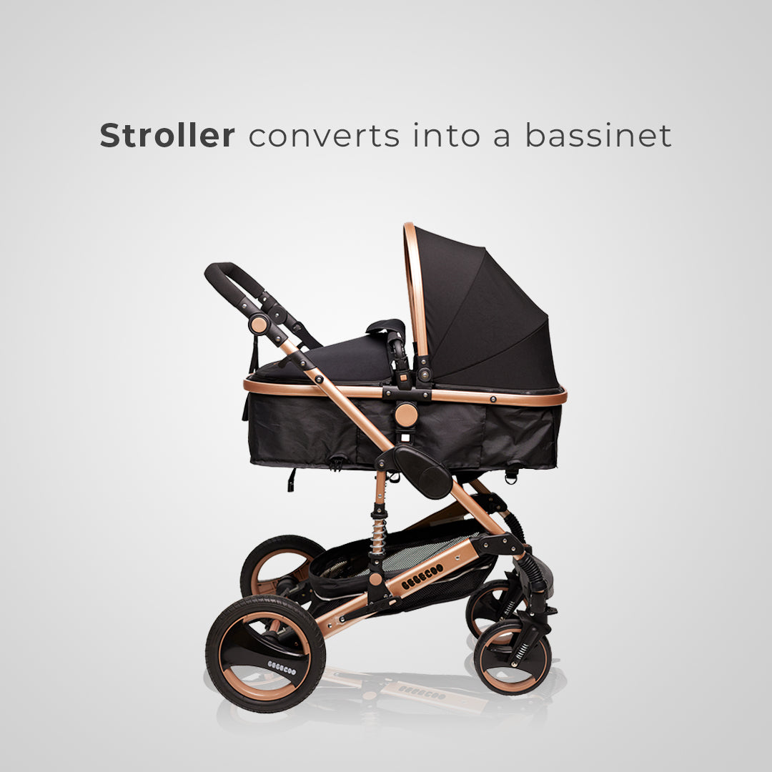 Bee Black & Gold Travel System