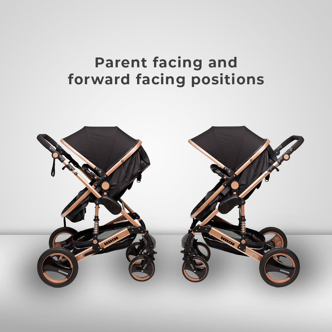 Bee Black & Gold Travel System