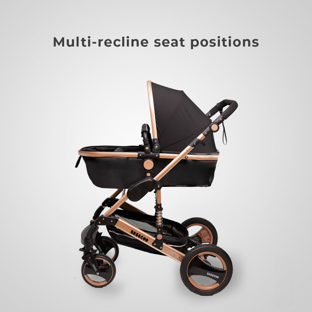 Bee Black & Gold Travel System