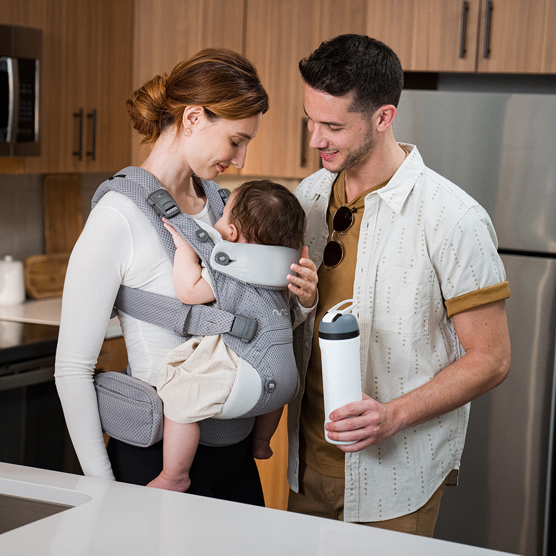 Nuna Cudl™ Clik Baby Carrier - Fog