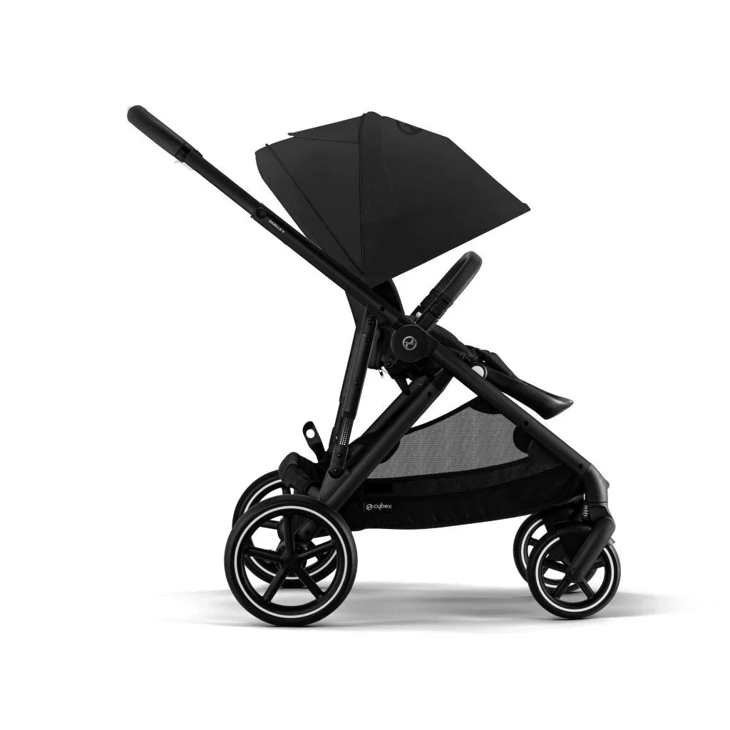 Gazelle S2 Double Stroller - (Black Frame)