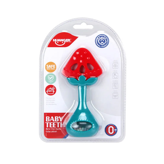 Baby Teether Rattle Toys (Silicon)