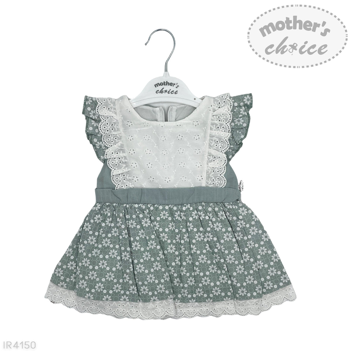 M/C Cute Floral Lace Dress 6-18M