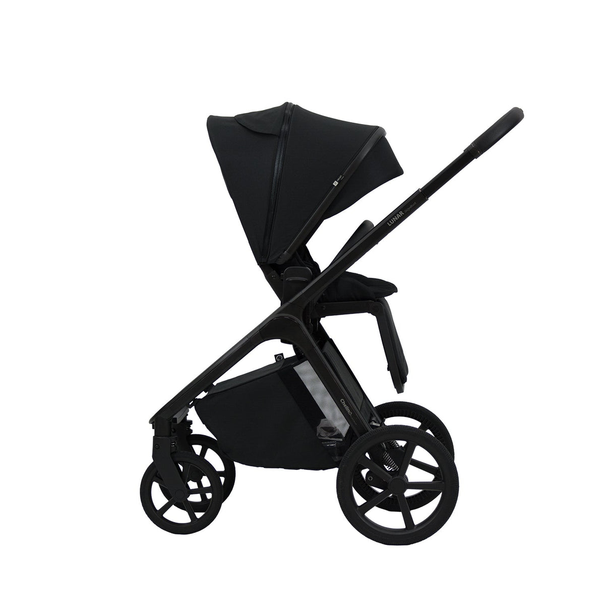 Lunar Signature Stroller & Carry Cot Travel System - Black
