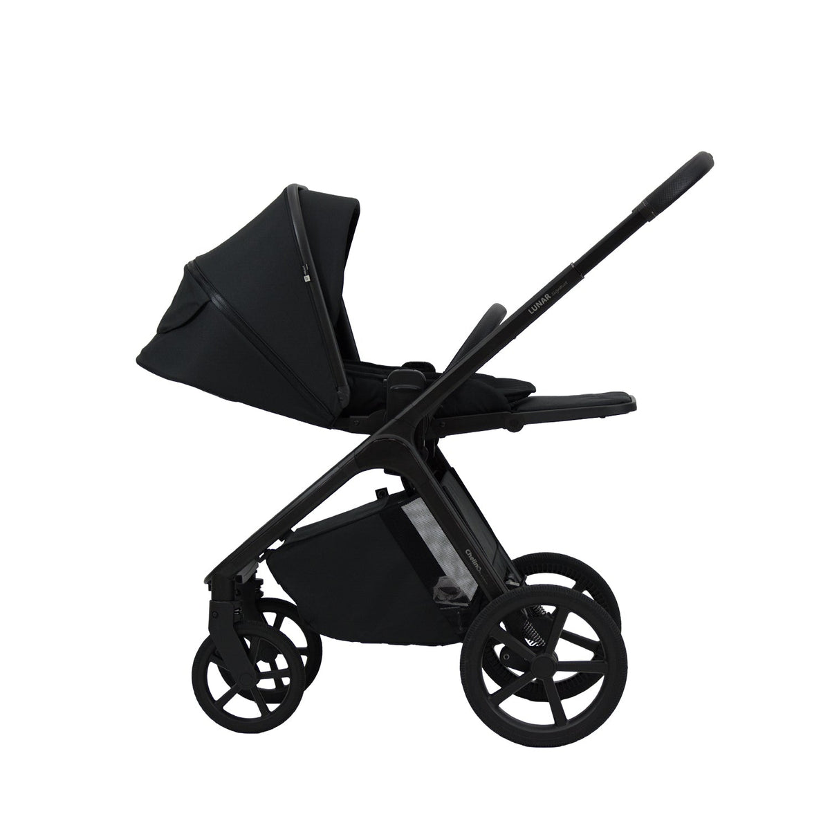 Lunar Signature Stroller & Carry Cot Travel System - Black