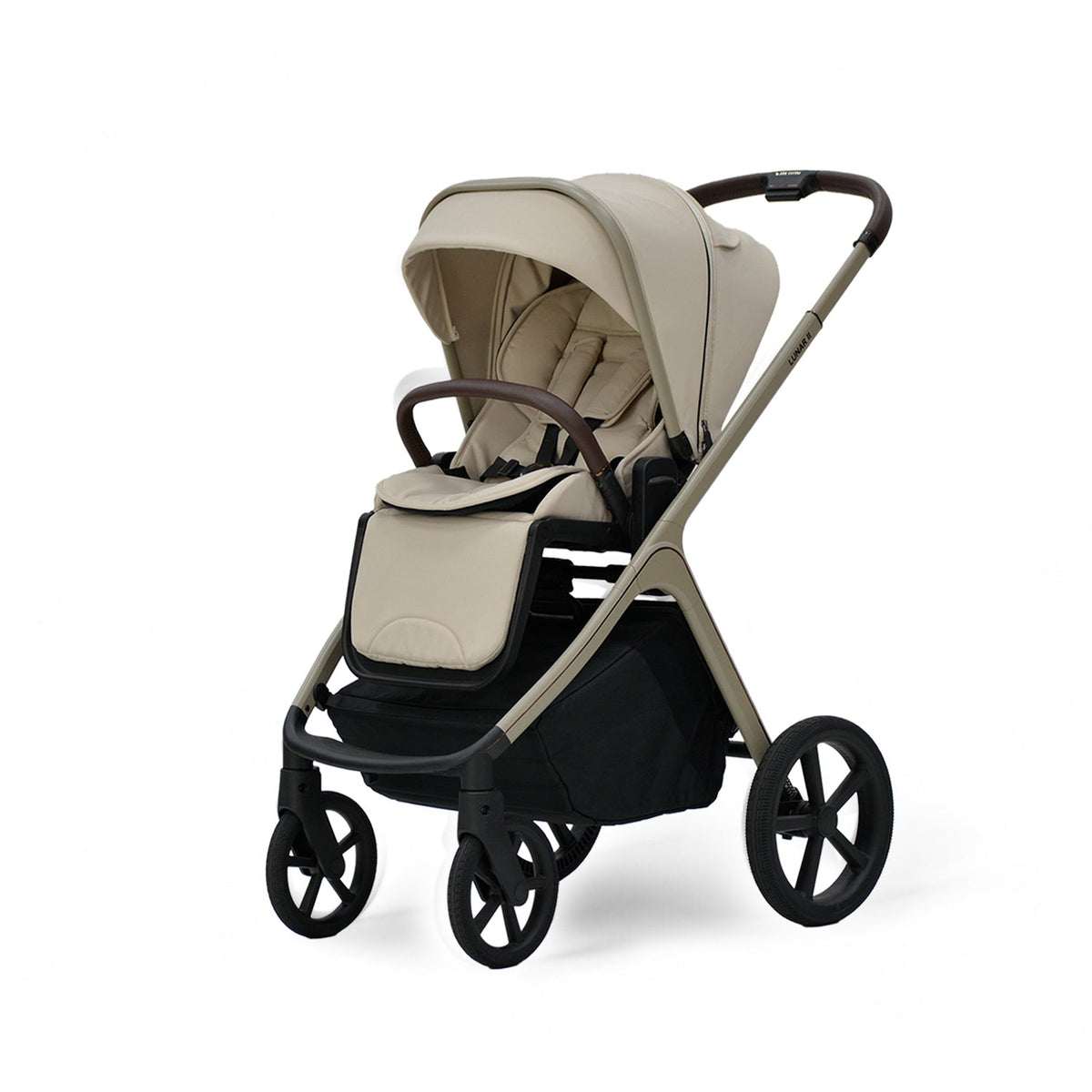 Lunar II Stroller & Carry Cot Travel System - Beige