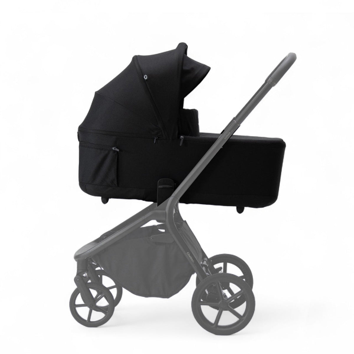 Lunar URBN Lux Carry Cot Black (Frame Not Included)