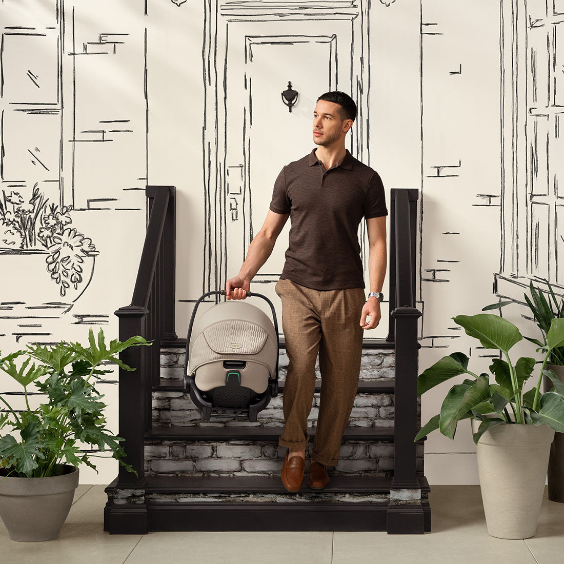 Nuna Arra™ Flex Car Seat - Cosmopolitan