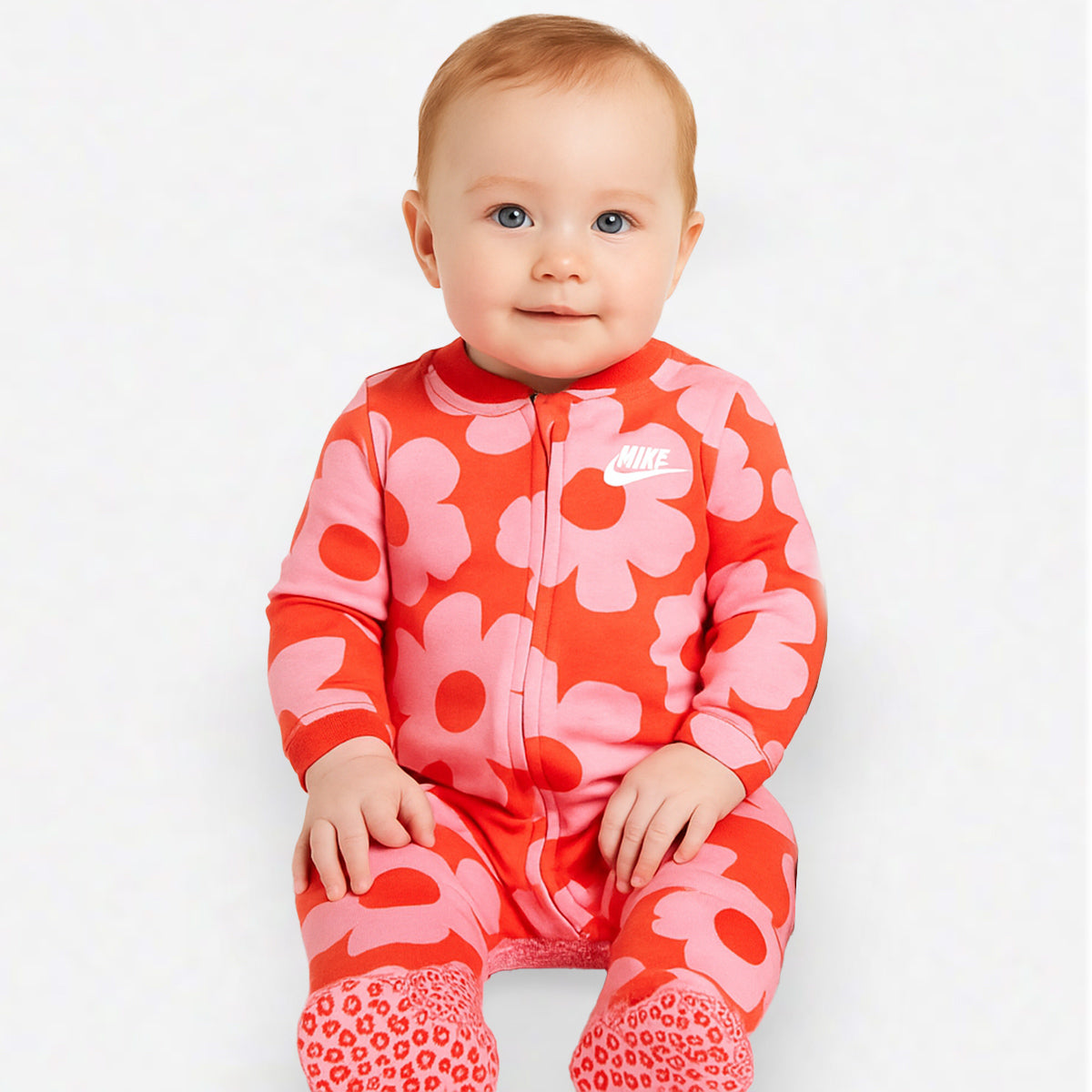 Nike NKG Floral Coverall - Picante Red