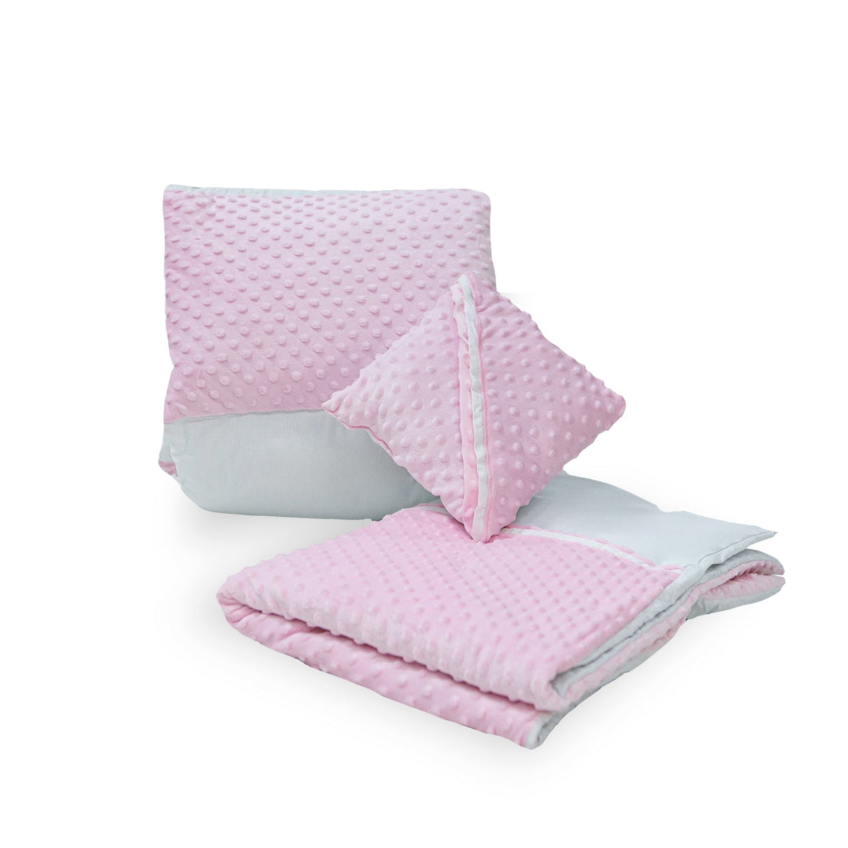 Pink & White Selina Cot Bedding Set