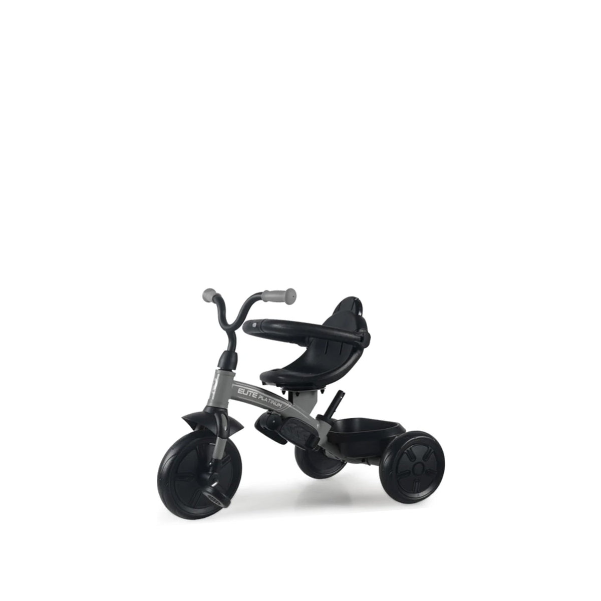 QPlay Elite Platinum Tricycle W/Reversing Seat Black