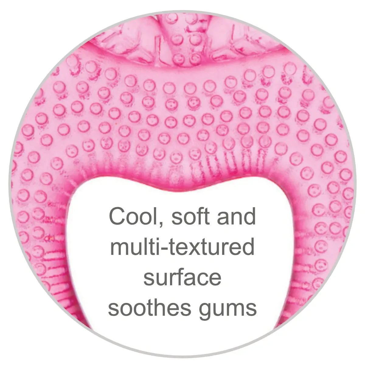 Snookums Cooling Teether Apple Shape Toy 3M+