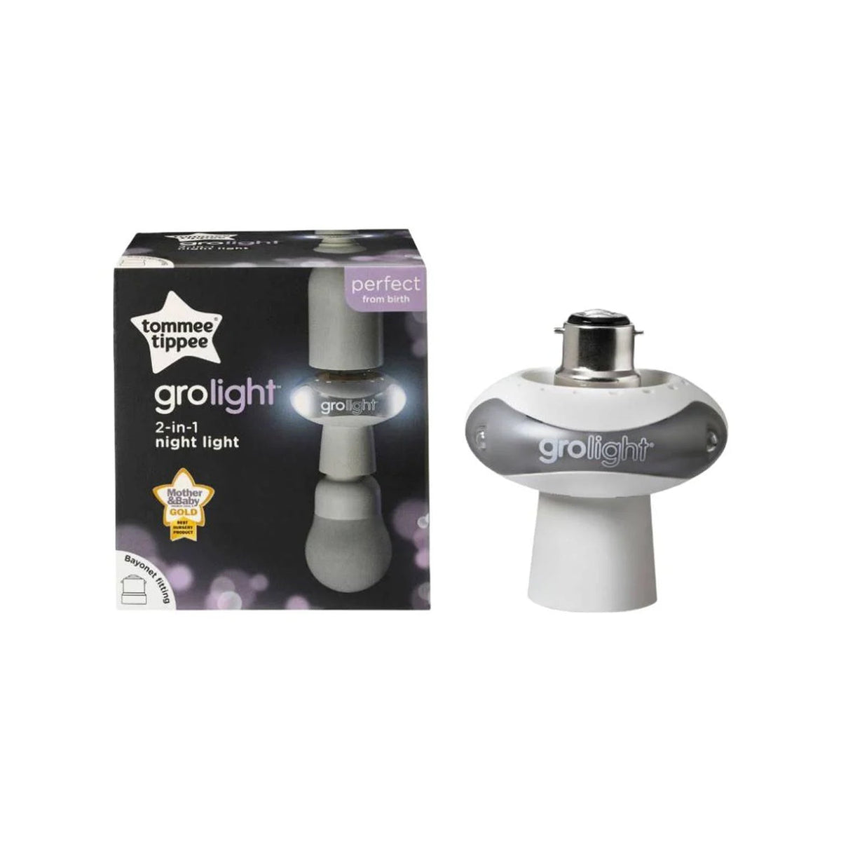 Tommee Tippee GroLight 2 in 1 Night Light - Bayonet