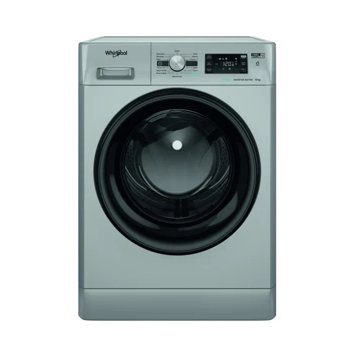 Whirlpool 8kg Front Load Washer Metallic FFB8248SBV