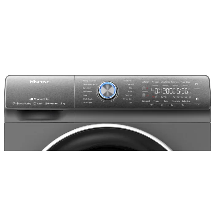 Hisense 12kg Front Load Washer WFQR1214VAJMWT