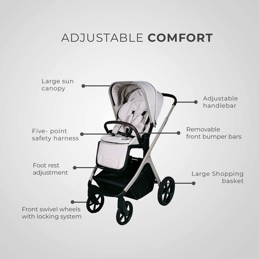 Lunar II Stroller - Beige
