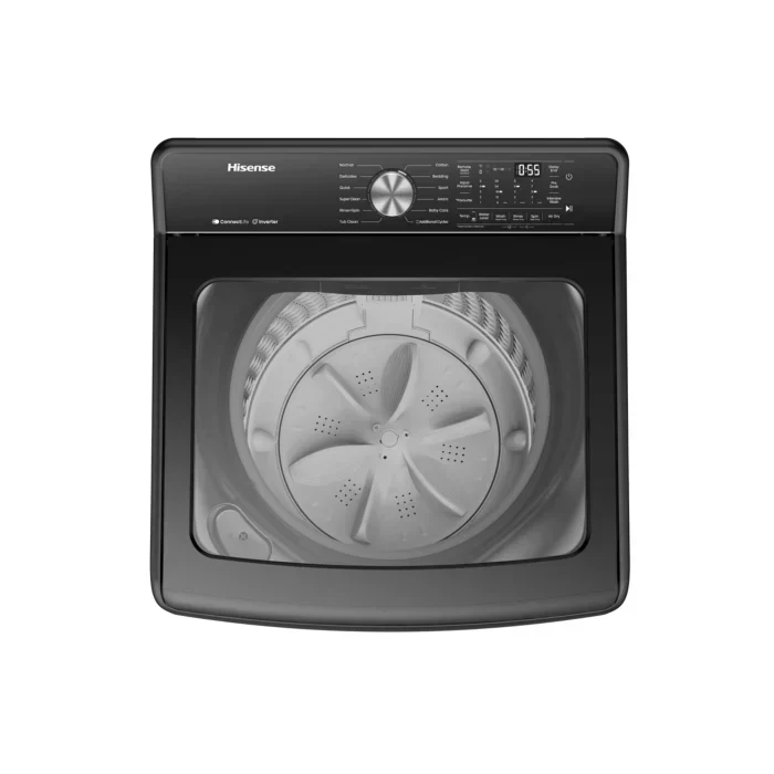 Hisense 18kg Top Loader With Wifi Titanium Silver WT5T1825DT