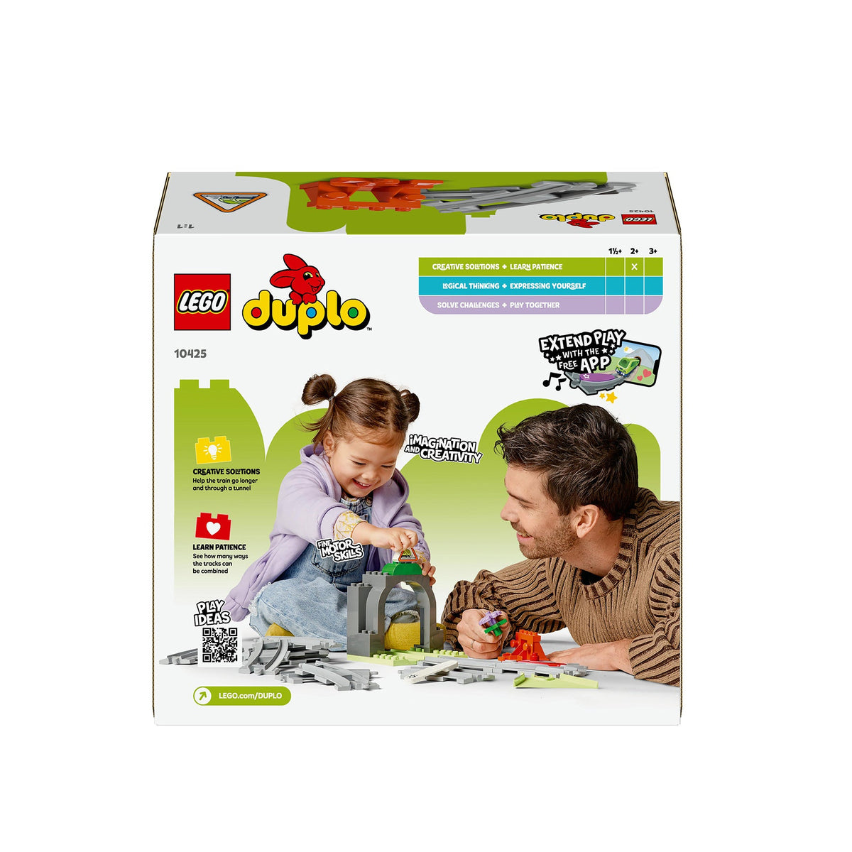 LEGO Duplo Train Tunnel & Trucks Expansion Set - 10425