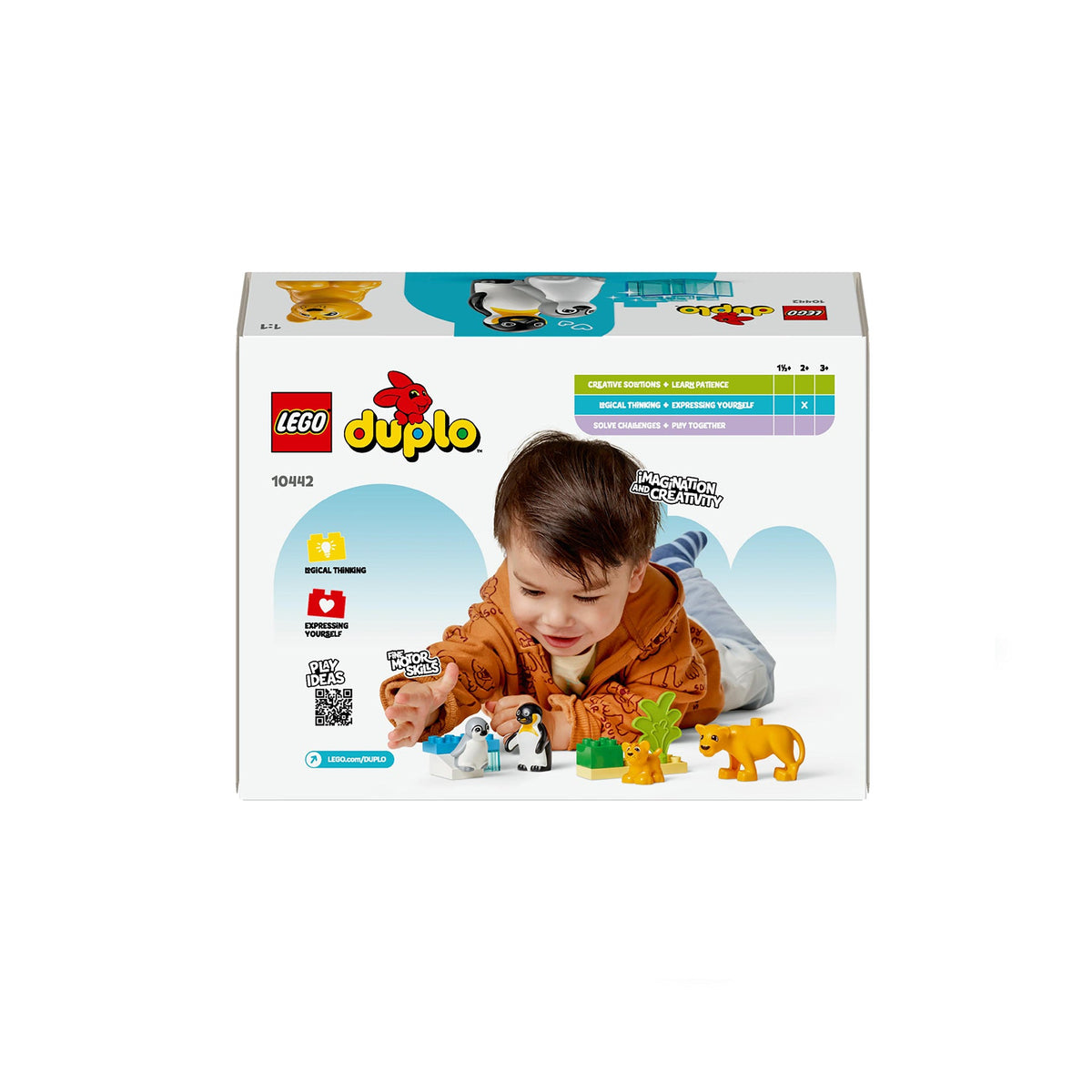 LEGO Duplo Wild Animal Families: Penguins & Lions - 10442