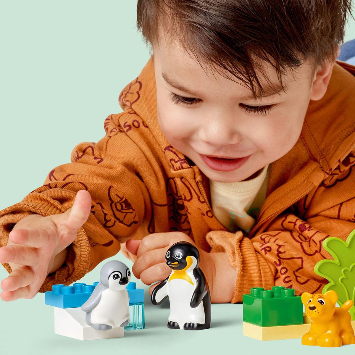 LEGO Duplo Wild Animal Families: Penguins & Lions - 10442