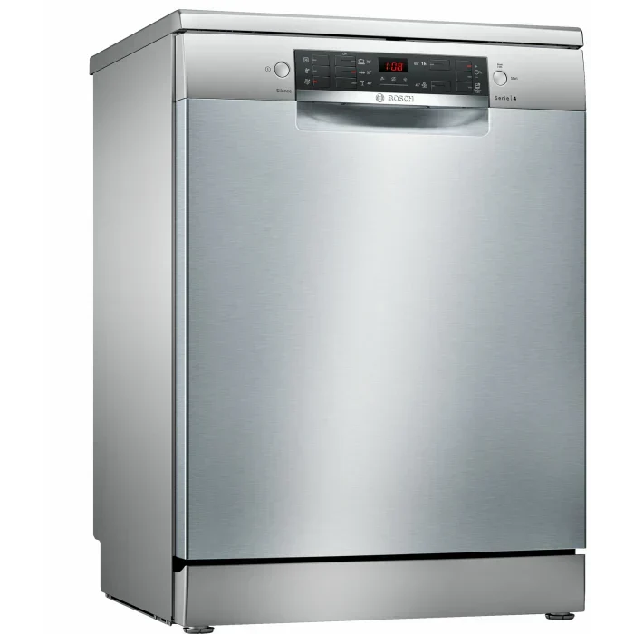 Bosch 13 Place Freestanding Dishwasher Series 4 Silver Inox SMS45NI00Z