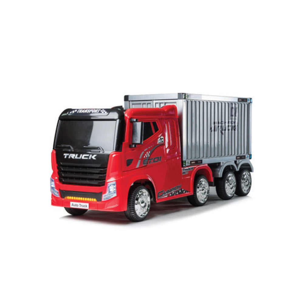 Truck with Container 12V Ride on Car