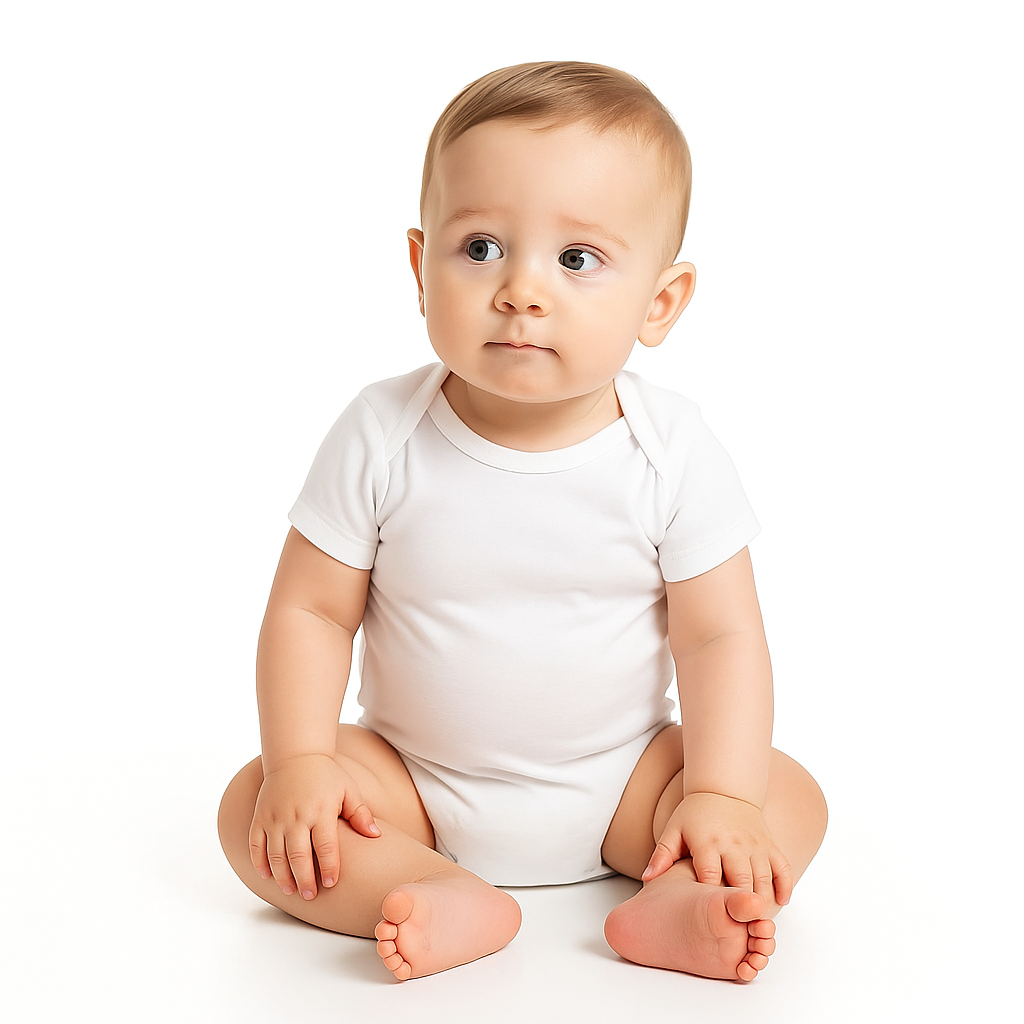 Baby Republic Babyvest Short Sleeve 3 Pack - White