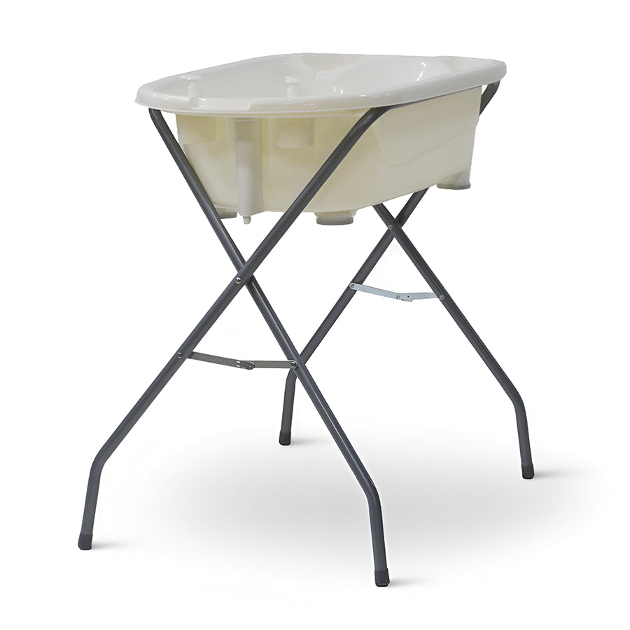 Baby Bath & Stand - Grey