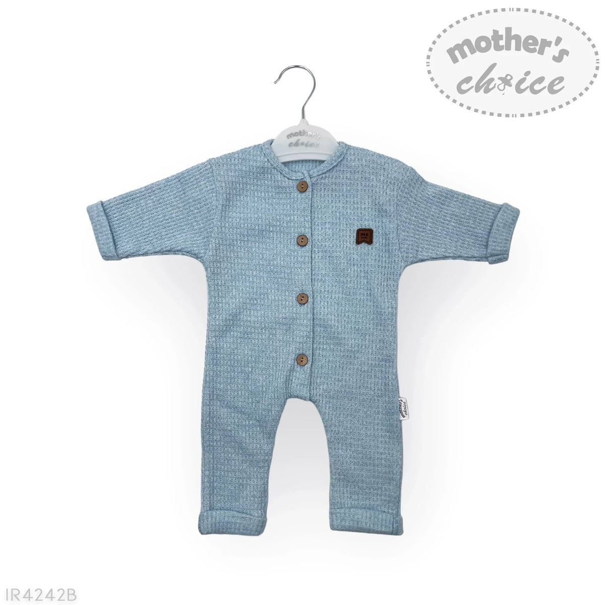 M/C Raised Waffle Rompers Newborn