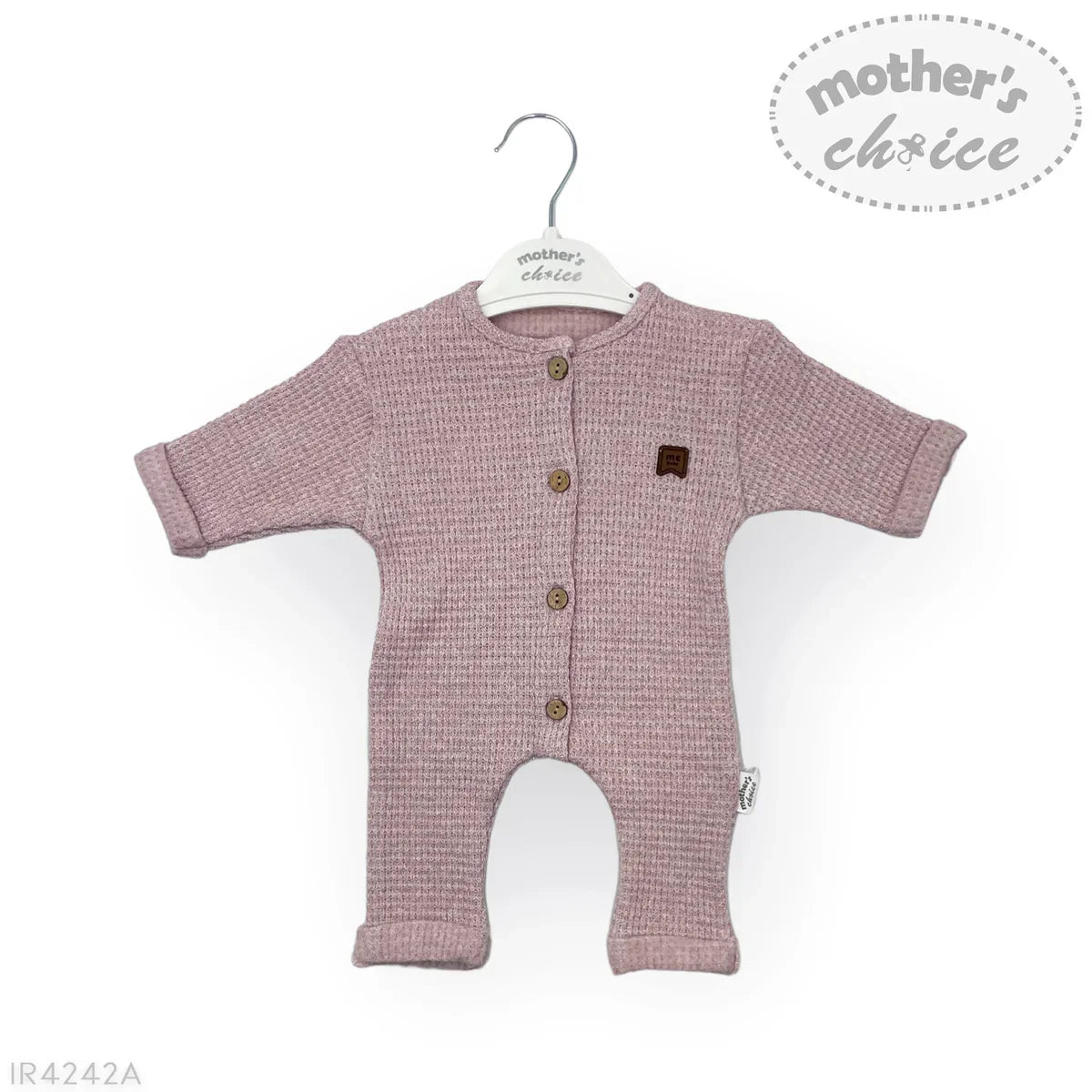 M/C Raised Waffle Rompers Newborn