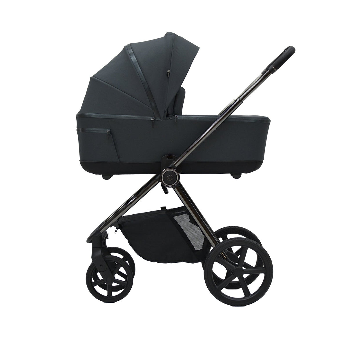Bella III Graphite Stroller & Carry Cot 2 In 1 Travel System
