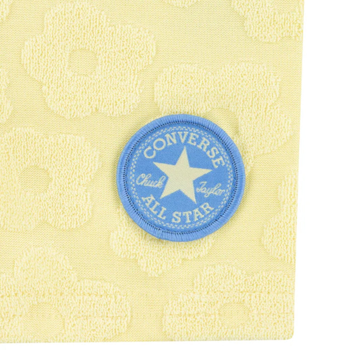 CNVG Converse Chuck Patch Tee & Biker Shorts 2 Piece - Like Butter