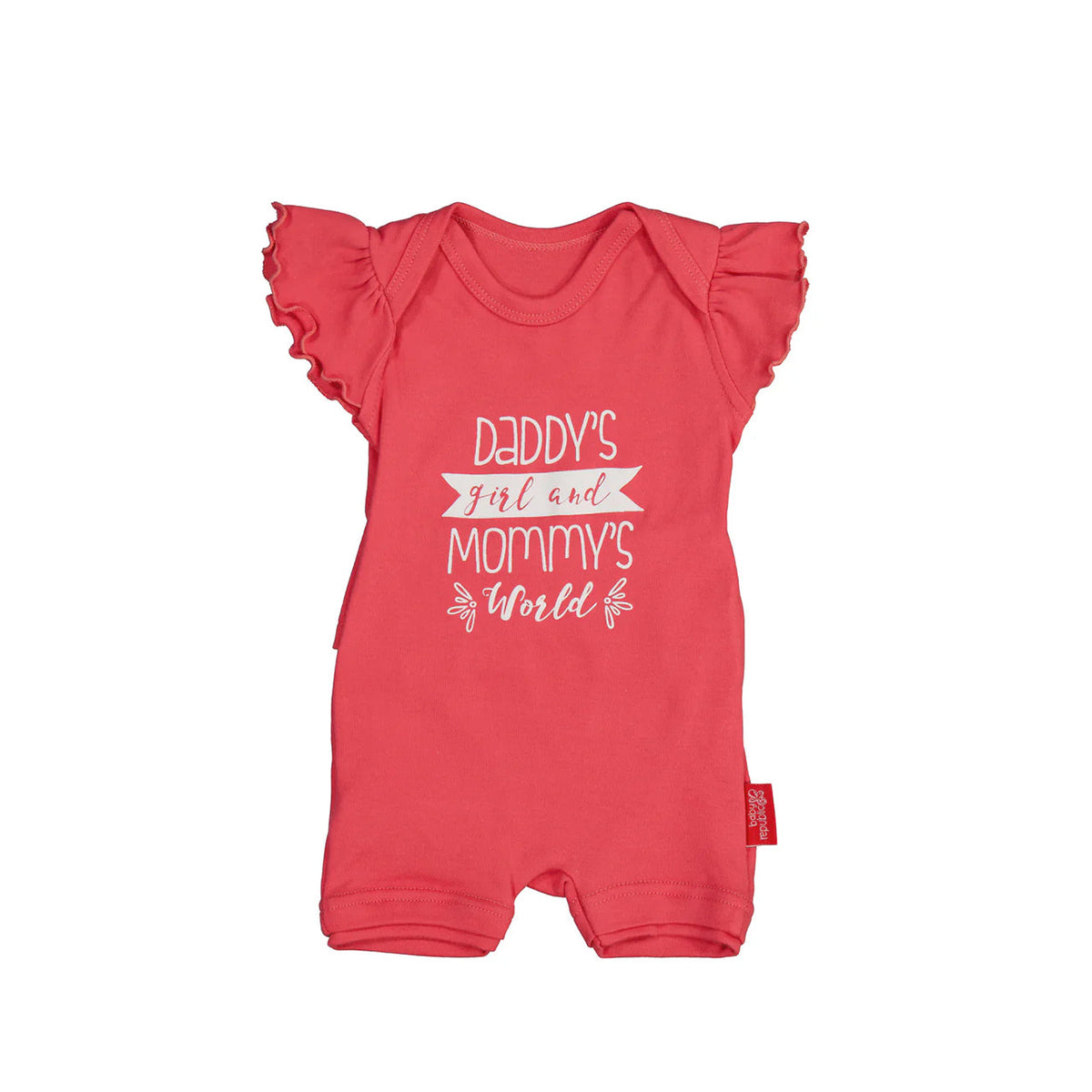 Baby Republic Daddy's Girl and Mommy's World - Coral
