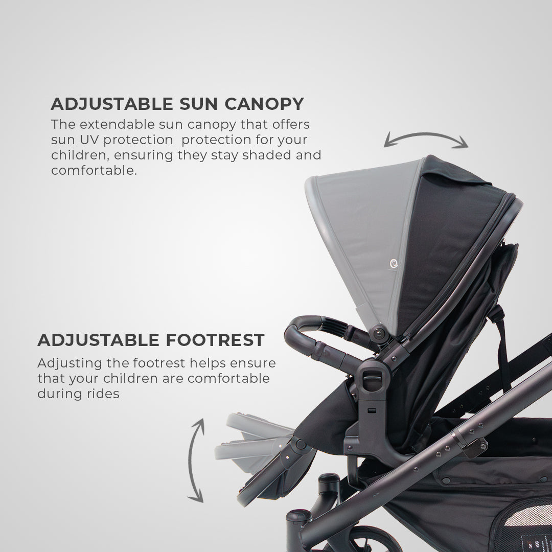 Deuce Twin 6 IN 1 Travel System