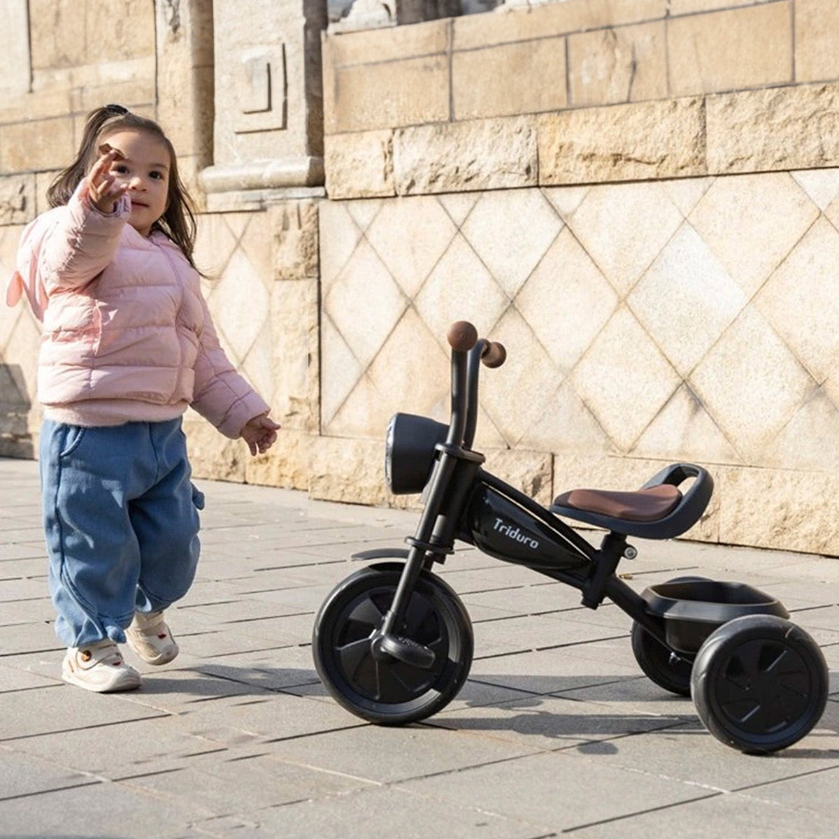 QPLAY Triduro Black Tricycle