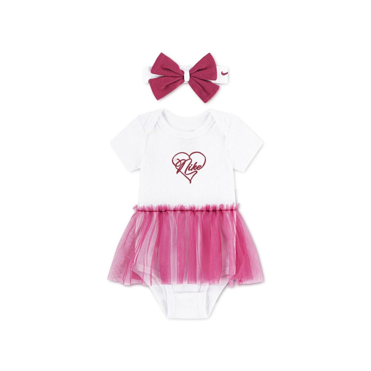 Nike 2 Piece Swoosh On Pointe Box S - Sweet Beet
