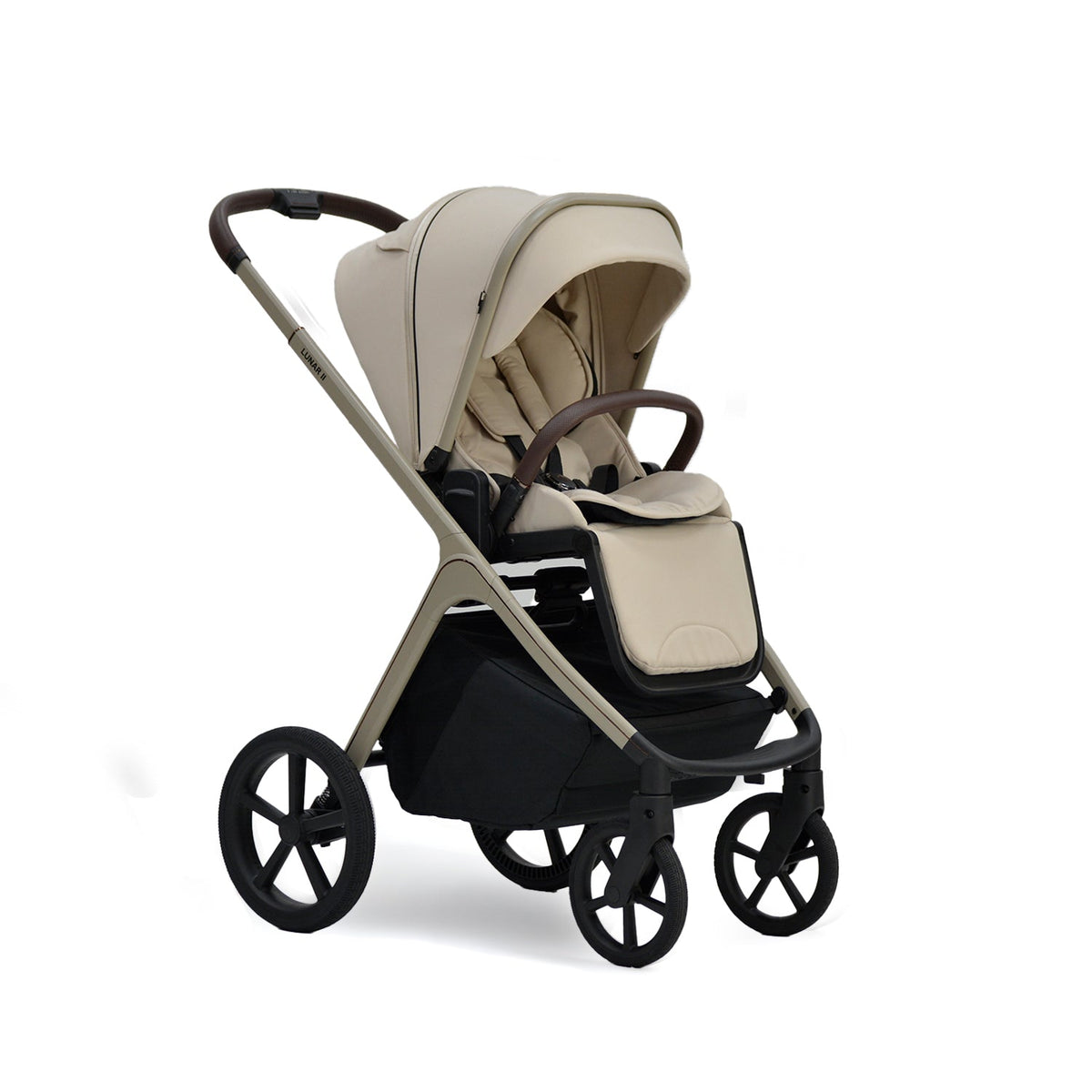 Lunar II Stroller & Carry Cot Travel System - Beige