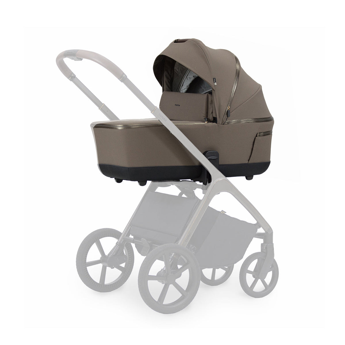 Lunar Signature Lux Carry Cot Coffee
