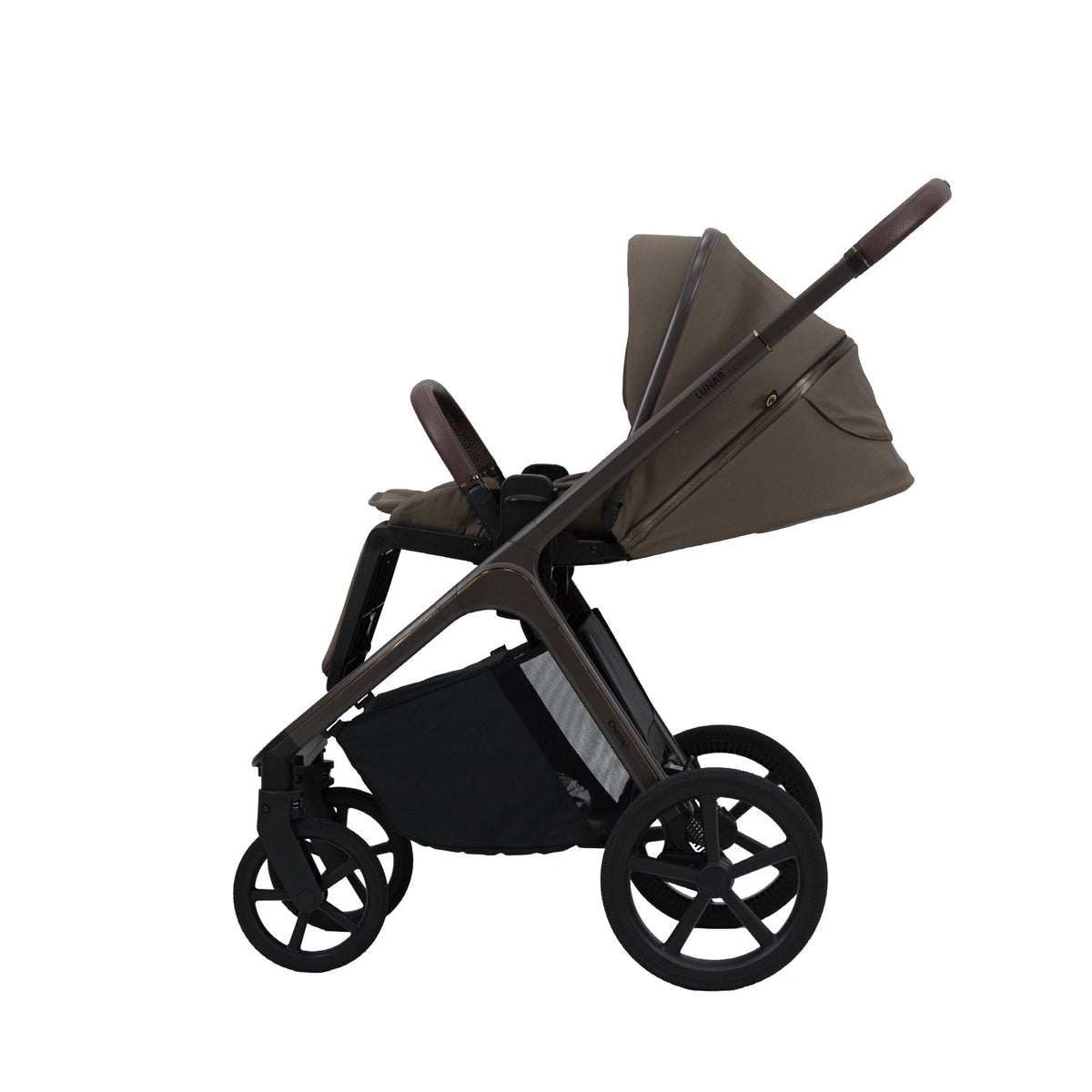 Lunar Signature Stroller & Carry Cot Travel System - Coffee