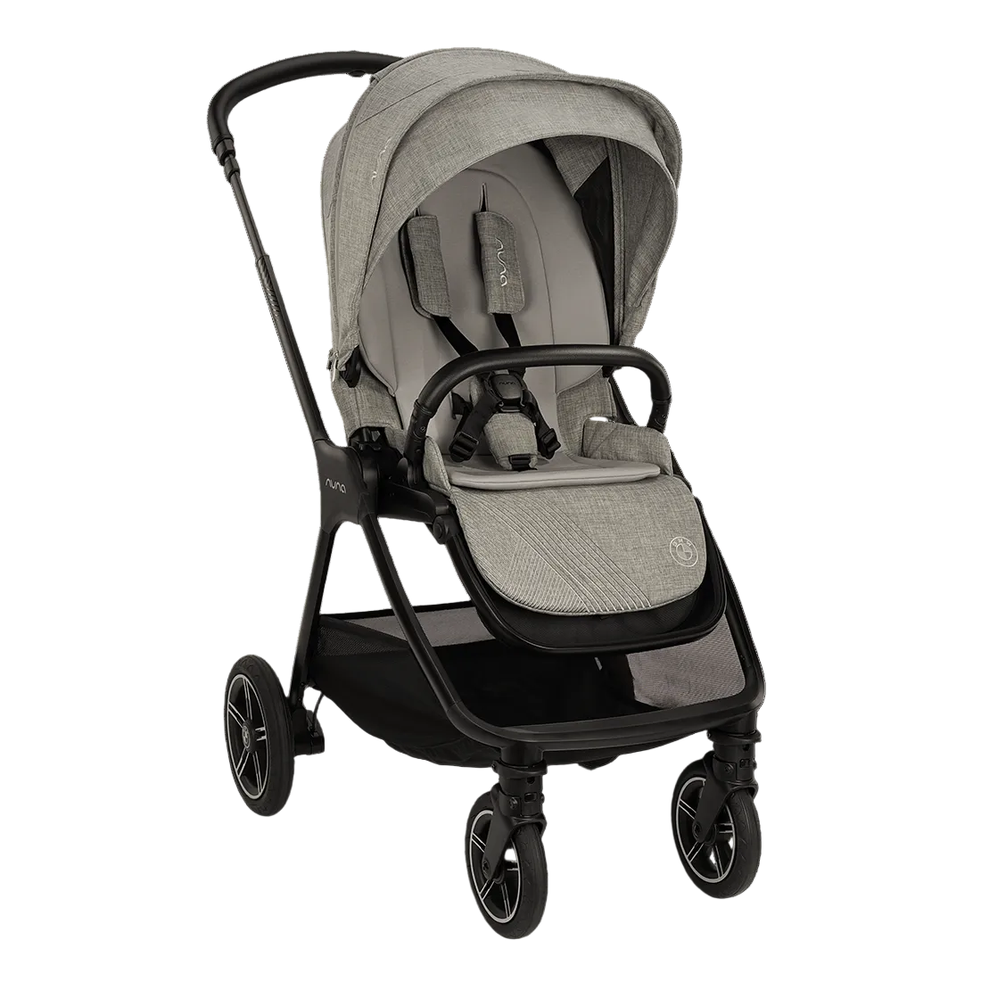 Triv™ Next BMW Collection stroller in Graphene color, suitable from birth to 22 kg.