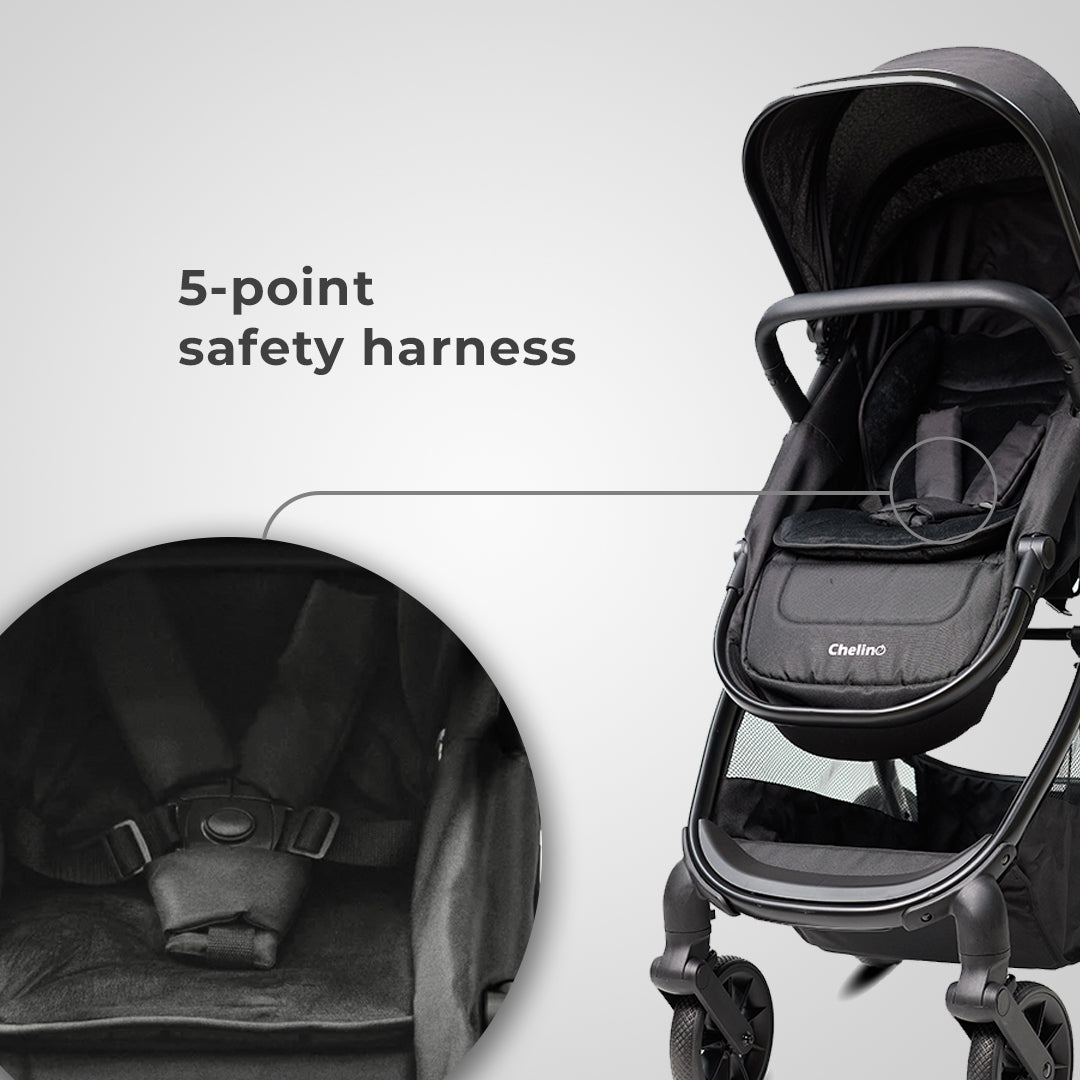 Onida Flex II Stroller - Black