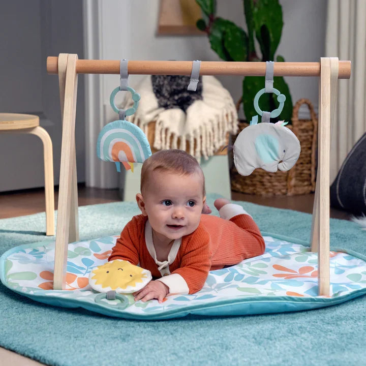 ING Sun Valley Wooden Toy Arch & Play Mat