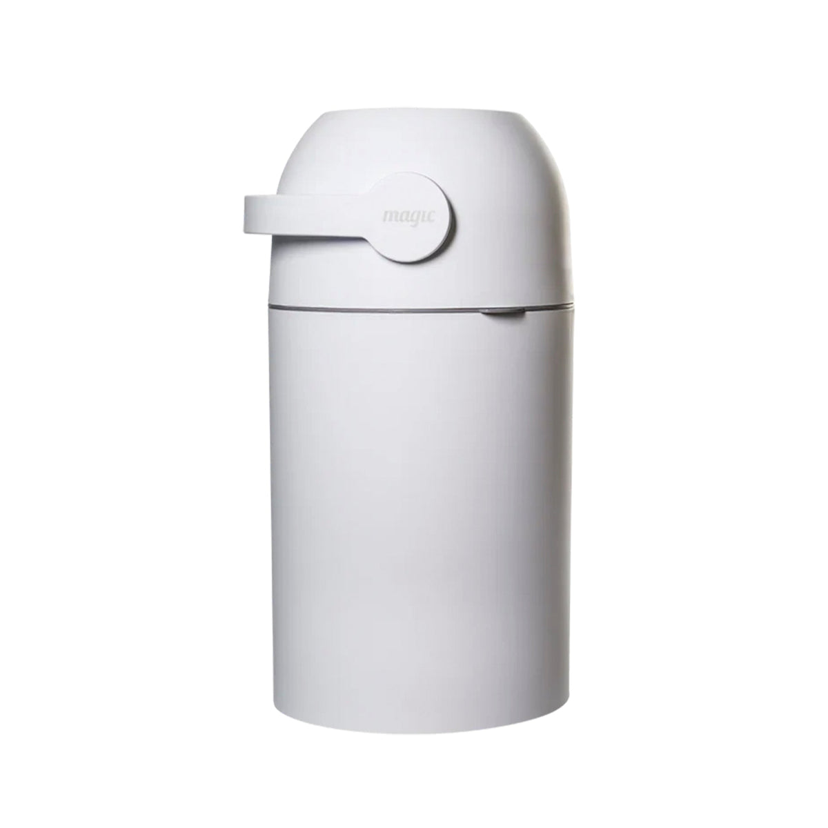 Magic Diaper Pail with odorless patented system for easy diaper disposal.