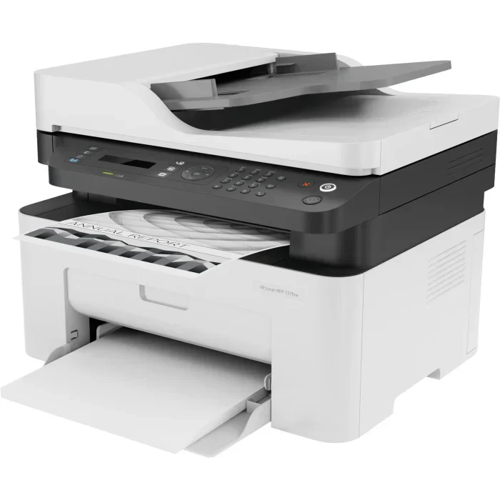 HP LaserJet MFP 137fnw Multifunction Mono Laser Printer