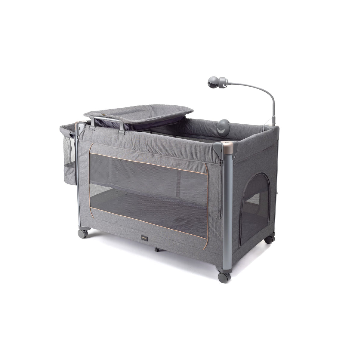 Cuddle Me Lux 2 in 1 Camp Cot with Baby Monitor