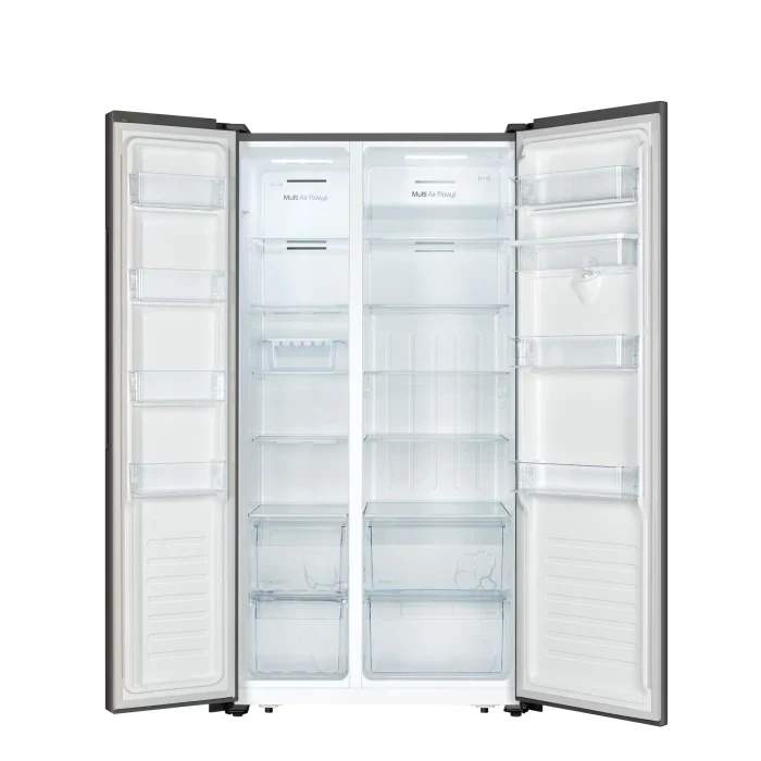 Hisense 514L Side By Side Fridge Freezer Inox H670SITWD