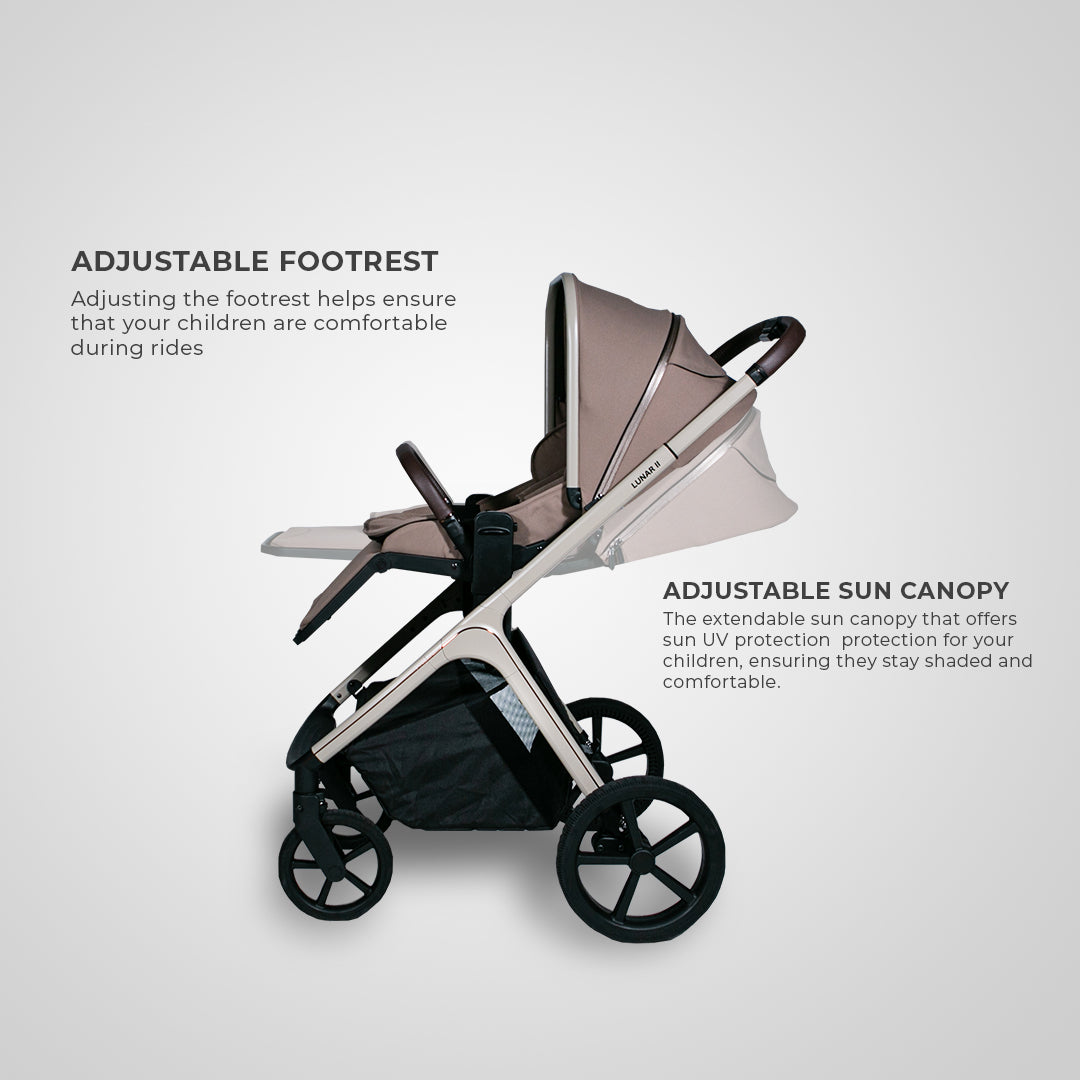 Lunar II Stroller - Beige
